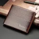 Leather wallet for mens